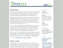 Tablet Screenshot of blog.truenyc.com